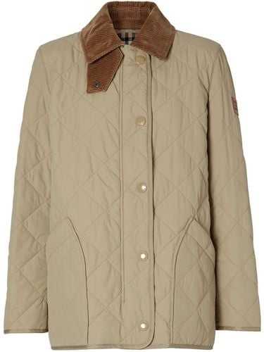 BURBERRY - Nylon Quilted Jacket - Burberry - Modalova