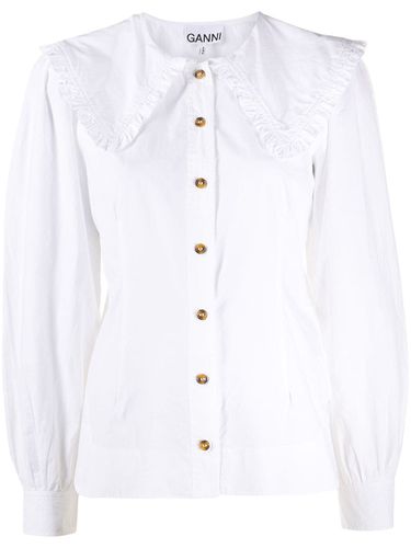 GANNI - Organic Cotton Shirt - Ganni - Modalova