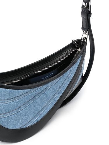 Spiral Curve 01 Denim Shoulder Bag - Mugler - Modalova