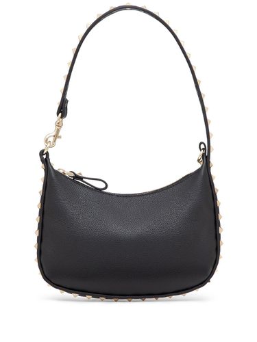 Rockstud Mini Leather Hobo Bag - Valentino Garavani - Modalova