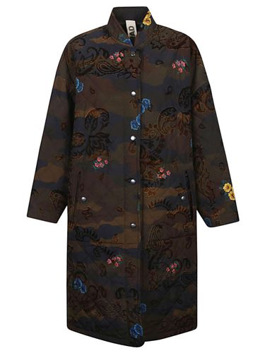 Petra Camouflage Print Ovesized Coat - Konrad - Modalova