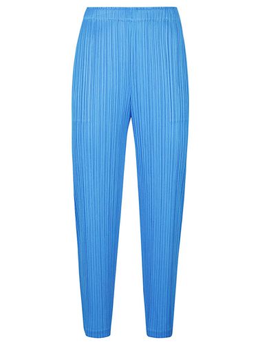 Pleated Cropped Trousers - Pleats Please Issey Miyake - Modalova