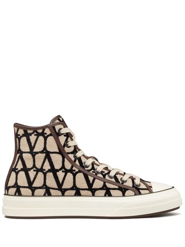 Totaloop Toile Iconographe Sneakers - Valentino Garavani - Modalova