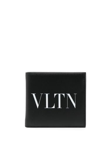 Vltn Leather Billfold Wallet - Valentino Garavani - Modalova