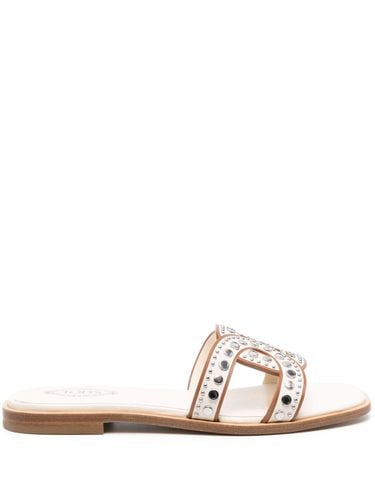 TOD'S - Leather Flat Sandals - Tod's - Modalova