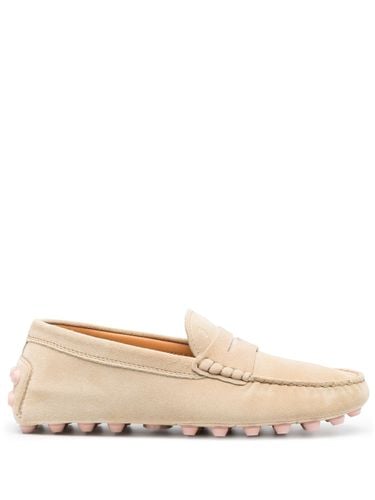 Gommini Bubble Suede Driving Shoes - Tod's - Modalova