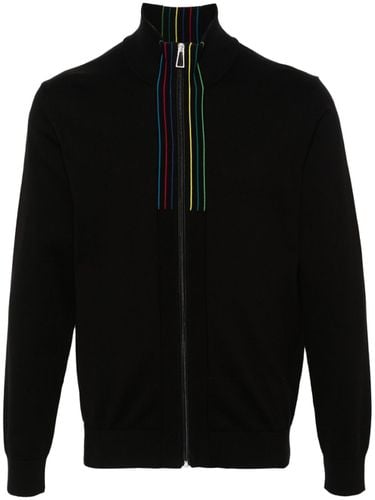 Sports Stripe Organic Cotton Cardigan - PS Paul Smith - Modalova