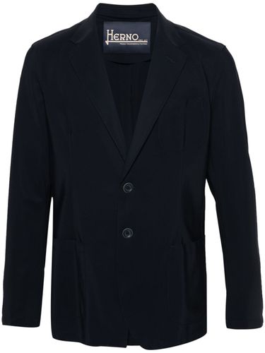 Single-breasted Blazer Jacket - Herno - Modalova