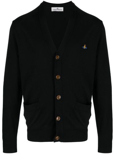 Orb Logo Cardigan - Vivienne Westwood - Modalova