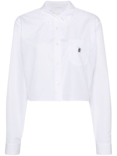 GIVENCHY - Logo Cotton Shirt - Givenchy - Modalova