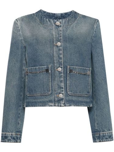 GIVENCHY - Denim Cotton Jacket - Givenchy - Modalova