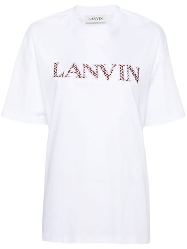 LANVIN - Logo Cotton T-shirt - Lanvin - Modalova