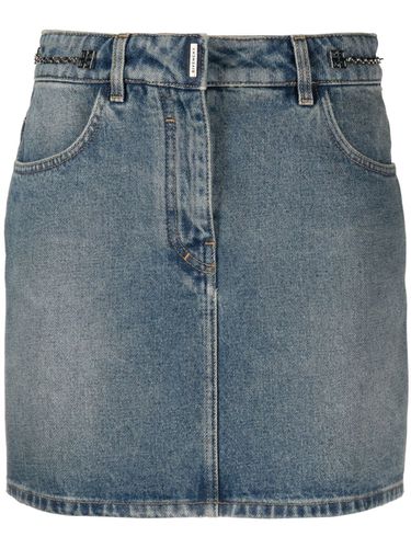 GIVENCHY - Denim Mini Skirt - Givenchy - Modalova