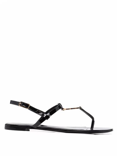 Cassandre Patent Leather Sandals - Saint Laurent - Modalova