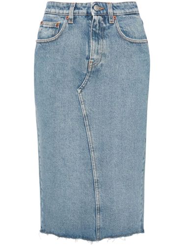 Denim Midi Skirt - MM6 Maison Margiela - Modalova