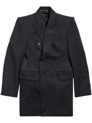 Wool Double-breasted Jacket - Balenciaga - Modalova