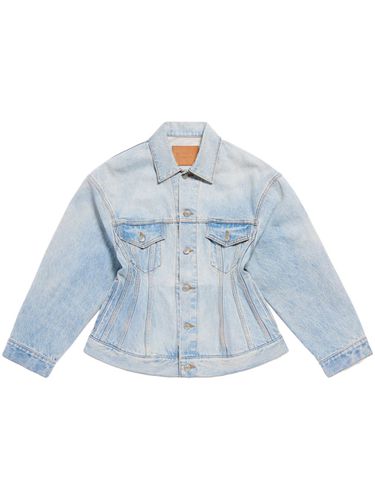 BALENCIAGA - Hourglass Denim Jacket - Balenciaga - Modalova