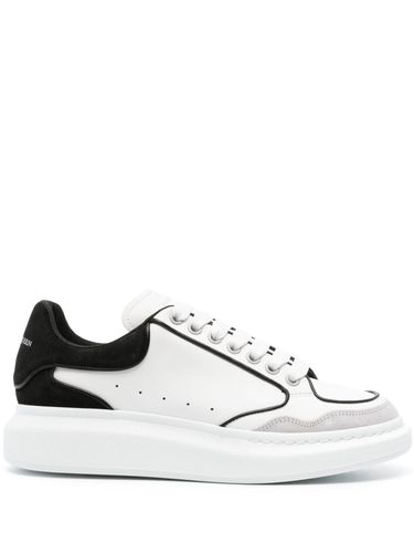 Oversized Leather Sneakers - Alexander McQueen - Modalova