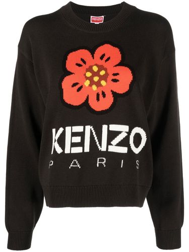 KENZO - Boke Flower Cotton Jumper - Kenzo - Modalova