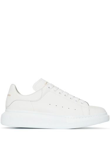 Oversized Leather Sneakers - Alexander McQueen - Modalova