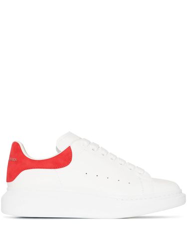 Oversized Leather Sneakers - Alexander McQueen - Modalova