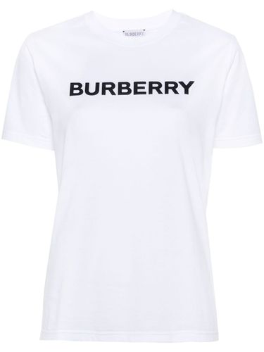 BURBERRY - Logo Cotton T-shirt - Burberry - Modalova