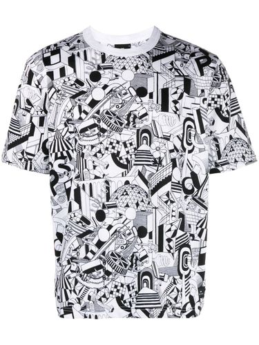 Industrial Print Cotton T-shirt - PS Paul Smith - Modalova