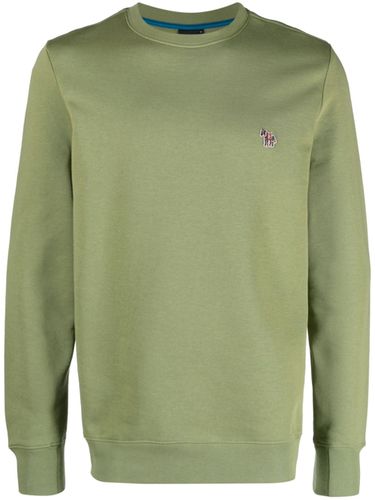 Zebra Logo Cotton Sweatshirt - PS Paul Smith - Modalova