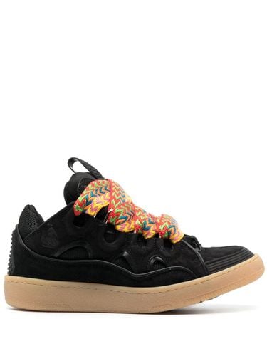 LANVIN - Curb Leather Sneakers - Lanvin - Modalova