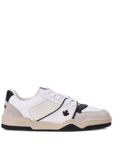 DSQUARED2 - Spiker Leather Sneakers - Dsquared2 - Modalova