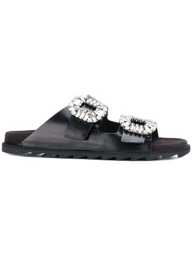 Slidy Viv Leather Sandals - Roger Vivier - Modalova