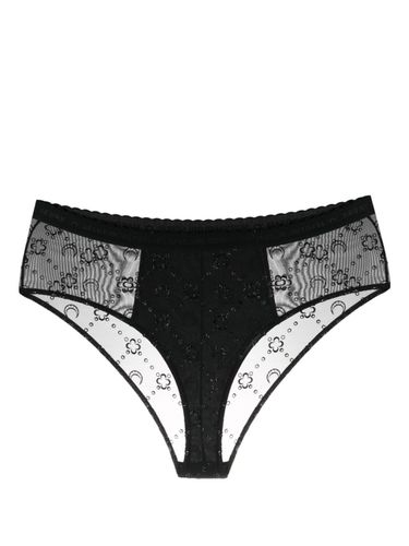 MARINE SERRE - Logo Mesh Brief - Marine Serre - Modalova