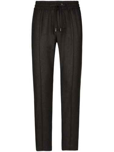 DOLCE & GABBANA - Wool Joggers - Dolce & Gabbana - Modalova