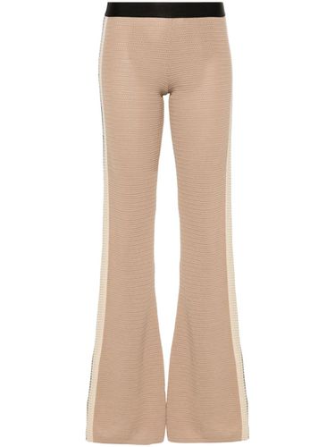 Logo Tape Knitted Trousers - Palm Angels - Modalova