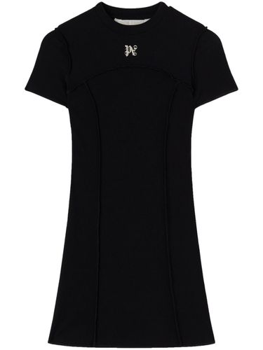 PALM ANGELS - Monogram Mini Dress - Palm Angels - Modalova