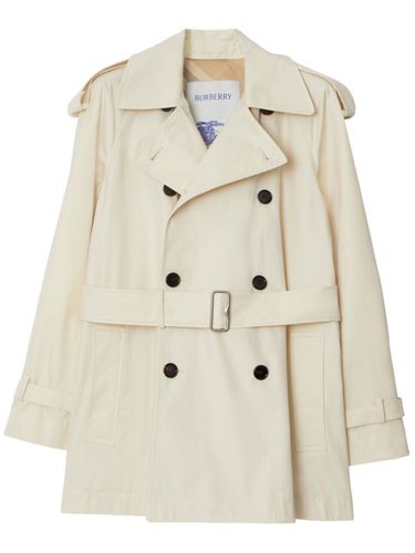 BURBERRY - Cotton Belted Jacket - Burberry - Modalova