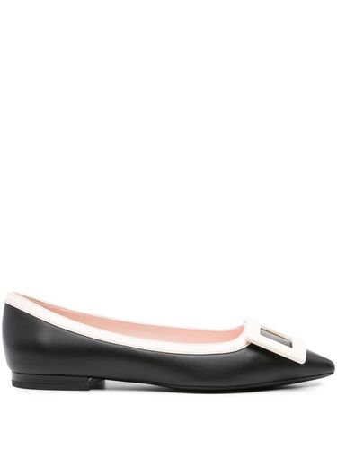 Gommettine Leather Ballet Flats - Roger Vivier - Modalova