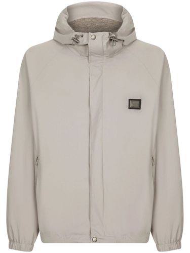 Nylon Hooded Jacket - Dolce & Gabbana - Modalova