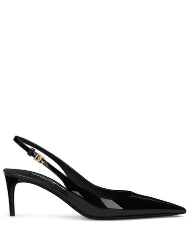 Patent Leather Slingback Pumps - Dolce & Gabbana - Modalova