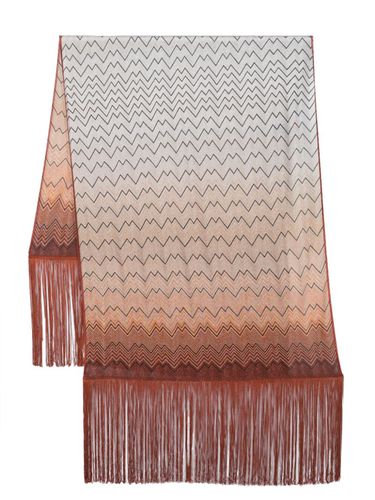 MISSONI - Zig-zag Motif Scarf - Missoni - Modalova