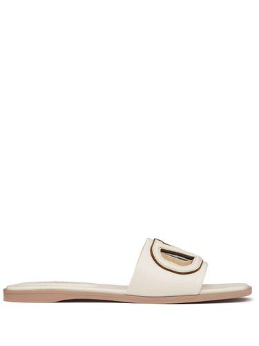 Vlogo Cut-out Leather Sandals - Valentino Garavani - Modalova