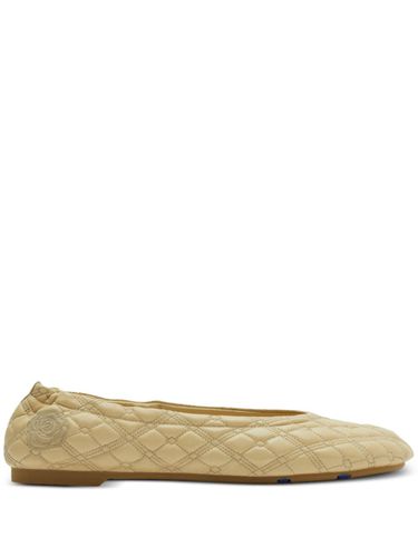 BURBERRY - Leather Ballet Flats - Burberry - Modalova