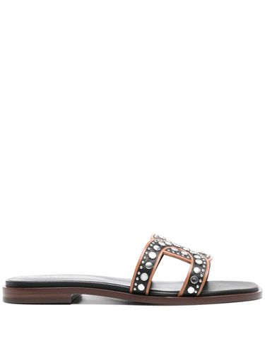 TOD'S - Leather Flat Sandals - Tod's - Modalova