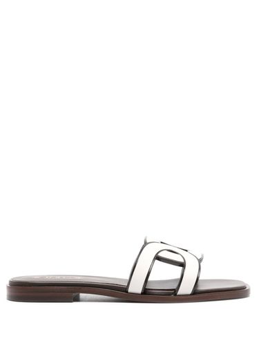 TOD'S - Leather Flat Sandals - Tod's - Modalova