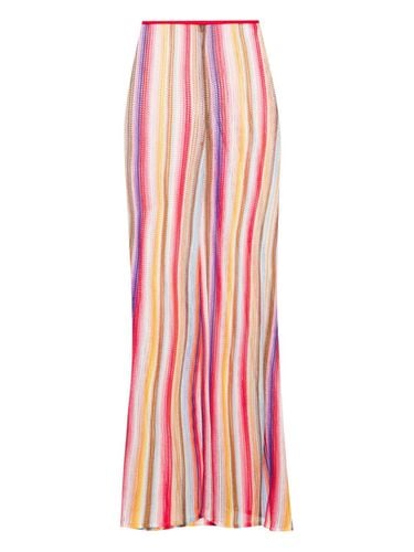 High-waisted Flared Trousers - Missoni Beachwear - Modalova