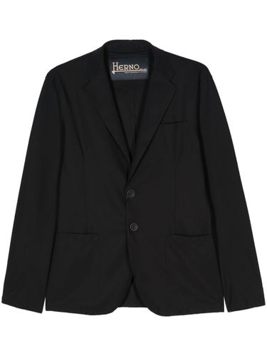 Single-breasted Blazer Jacket - Herno - Modalova