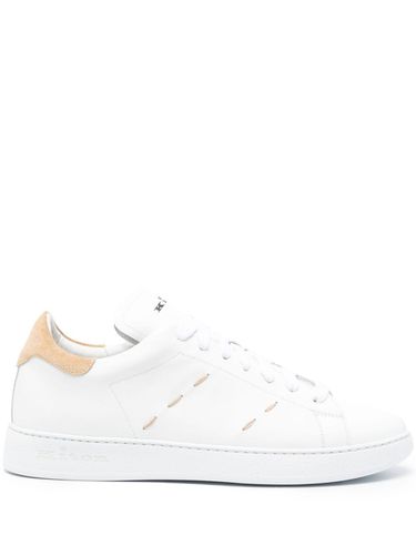 KITON - Leather Sneakers - Kiton - Modalova