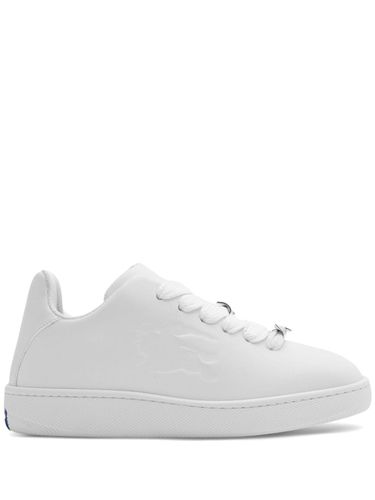 Ekd Logo Leather Sneakers - Burberry - Modalova