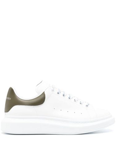 Oversized Leather Sneakers - Alexander McQueen - Modalova