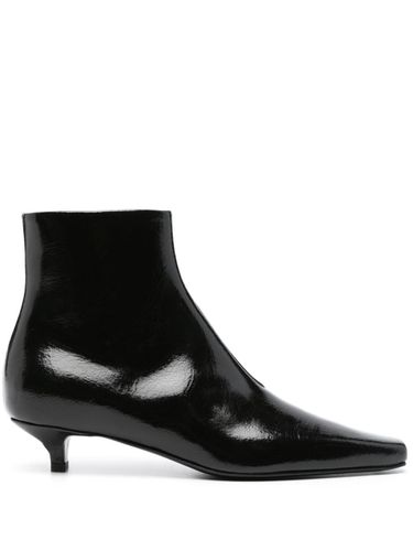 TOTEME - Leather Heel Boots - Toteme - Modalova